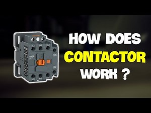 How a Contactor Works? Detail Explanation with Simulation! ⚡