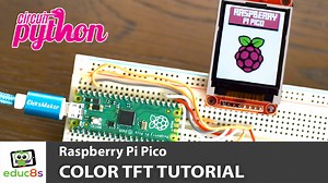 Raspberry Pi Pico Color Display ST7735 Tutorial - educ8s.tv - Watch Learn Build