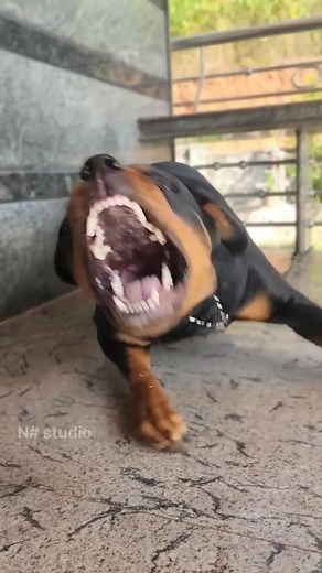 Aggressive Rottweiler Barking Sounds Compilation