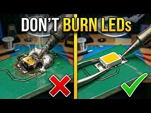 How to Solder SMD LEDs Without Damaging Them | Safe & Easy Methods