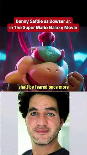 What Bowser Jr. sounds like in The Super Mario Galaxy Movie