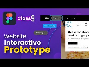 Amazing Website Interactions & Prototyping | Figma 2025 tutorial in hindi #figma #webdesign