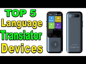 TOP 5 Best Language Translator Devices Review 2024