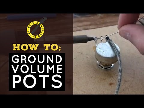 How To Ground Guitar Volume Pots