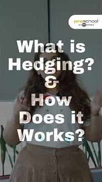 What is Hedging? Simplest Explanation Ever! 🔥🔥 #hedging #hedgingstrategy #shorts