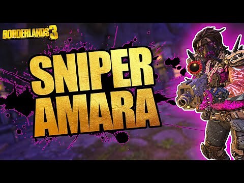 Sniper Amara Build! The New BEST Level 72, Mayhem 10 & 11 Amara Build In Borderlands 3!