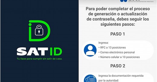 SAT ID: la app para realizar trámites ante el SAT con un solo clic