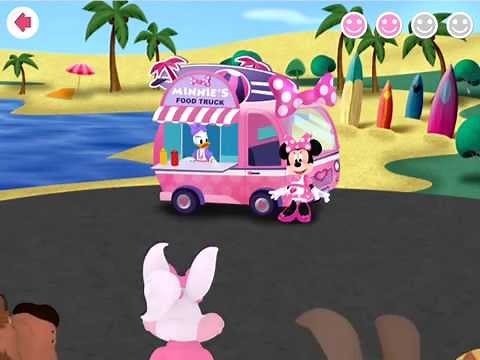 Minnie's Food Truck with Minnie Mouse & Daisy Duck - Mickey Mouse Disney App