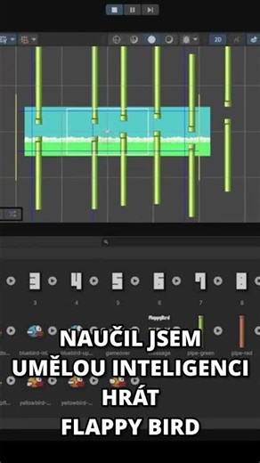 Učím AI hrát Flappy Bird…
