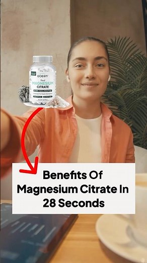 Magnesium Citrate in 28 Seconds: What Is It and What Are The Benefits?
