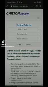Guía para entrar a los manuales de CHILTON completamente gratis y legal. | M & J Autos