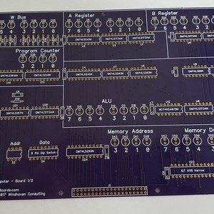 SAP 1 Computer on Printed Circuit Boards