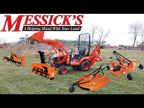 5 Most Common: Compact Tractor Attachments
