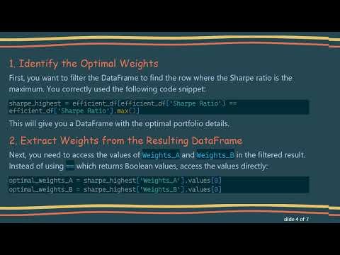 How to Print Statements from a DataFrame in Python3