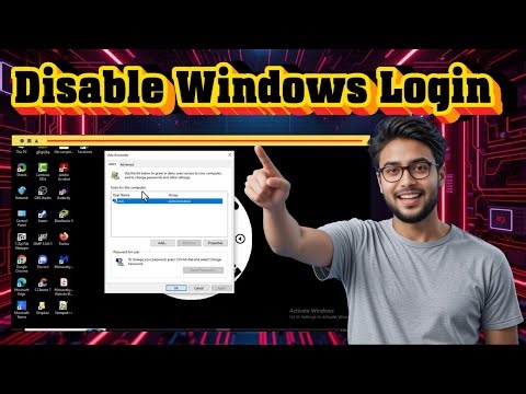 How To Turn Off Login On Windows 10 | Skip Password & Lock Screen (2025)