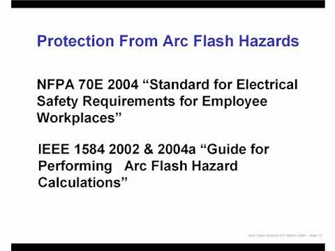 ETAP Arc Flash Overview - Part 1