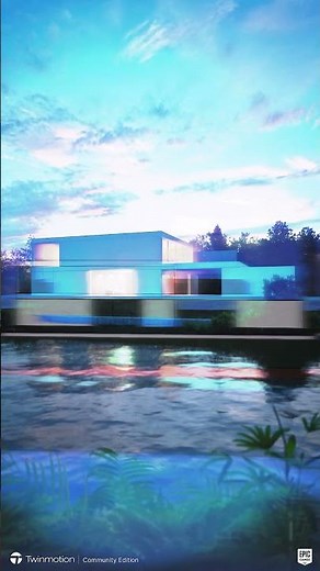 Teste de animação utilizando o Lumen do Twinmotion.