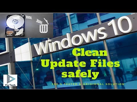How to Clean Windows 10 Update Files After Installation | Windows update Cleanup