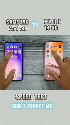 A56 vs Realme 14: The Need for Speed. 🚀· Which mid-range king is faster? We put them to the test.