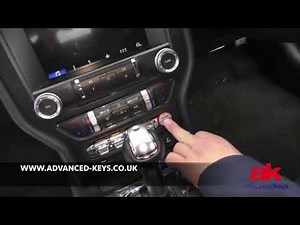 FORD MUSTANG 2016 PROX KEY PROGRAMMING