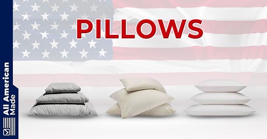 10 Pillows Made in the USA (2025 Source List) - All American Made