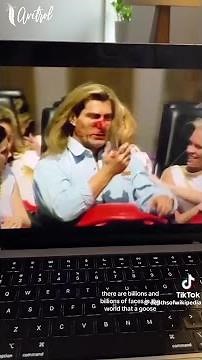 1990s Male Model Fabio Hit by Goose🤦🏻‍♂️