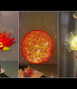 Creative Crafts Using Plastic Cups and Bamboo Sticks