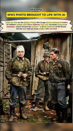 Amazing WW2 Life’s Photo: “1943: The Eastern Front’s Harsh Reality — A Soldier’s Moment of Rest”