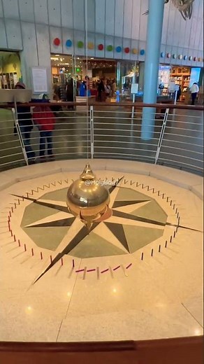 Mesmerizing Motion:Exploring the Foucault Pendulum at California Academy of Sciences#science #earth