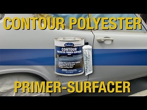 High Build Filler - Contour Polyester Primer Surfacer on 1973 Ford Capri from Eastwood