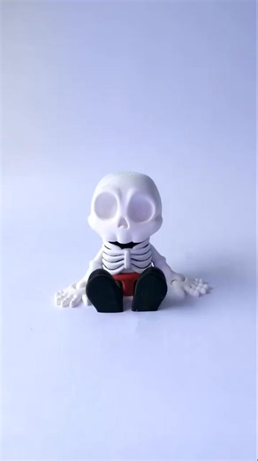 11K views · 59 reactions |  Little Skeleton Flexi (STL and 3MF) • STL and 3MF files ➡️ Download 3D print model: https://cults3d.com/:3563735  Designed by angeljacobofigueroa #3DPrinting #3DPrinter #Printable #STLfile | Cults. | Facebook