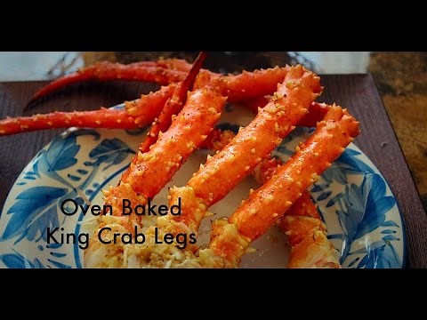 OVEN BAKED KING CRAB LEGS!!!