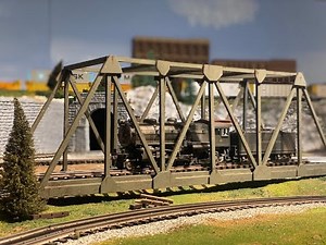 Model Train Bridge Painting and Weathering