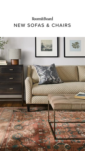 47K views | Our newest sofa and chair collections are turning heads with their elegant curves, turned legs and sink-in comfort. | Room & Board | Facebook