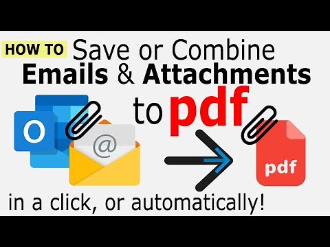 Save Email as PDF with Attachments in Outlook - AssistMyTeam.com