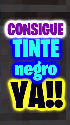 🖖👽Como CONSEGUIR el TINTE NEGRO en Minecraft👽👌 #datwinxd