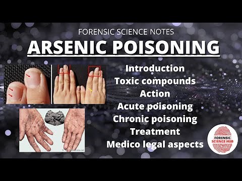 Arsenic poisoning | Toxicology | Forensics | UGC NET forensic science