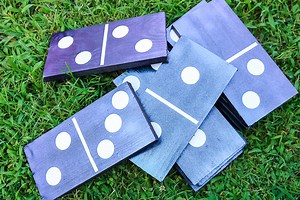 Make Giant-Sized DIY Dominoes