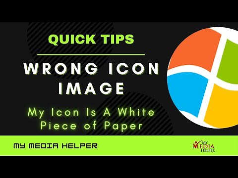DIY Tutorial: Fixing White Paper Icons on Your Desktop Applications