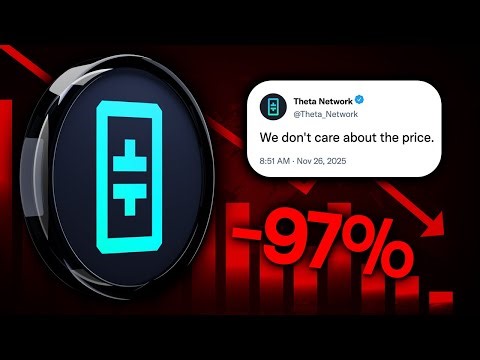 Why THETA Network Crashed 97% (Is it over?)