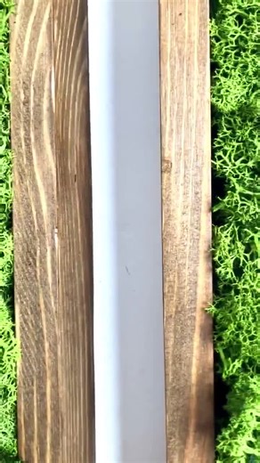 Preserved Moss Wall Art: Wooden Frame, Living Green Decor (12x54 CM) - Etsy