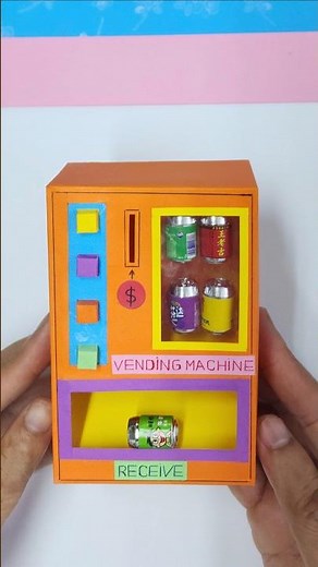 Mini Paper Vending Machine That Really Works!