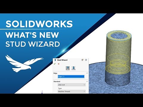What's New SOLIDWORKS 2022 - Stud Wizard