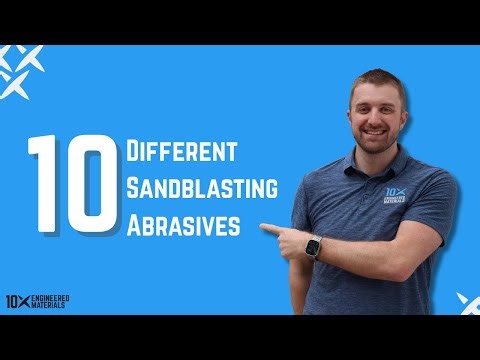 10 Different Abrasive Types For Sandblasting - Which Should You Choose? #sandblasting #abrasivemedia