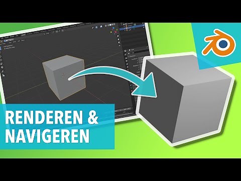 🇳🇱 #2 - BLENDER RENDEREN EN NAVIGEREN - Blender 2.8 tutorial Nederlands