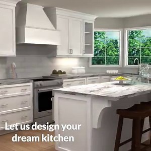 Dreaming of a new kitchen and need some direction? Cabinets.com's FREE design service is here to offer expert advise, 3D renderings, and more! Getting started is easy and fast; just head over to https://www.cabinets.com/free-kitchen-design to start building the kitchen of your dreams. | Cabinets.com