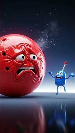 The Deflating Ball | Emotional 3D Animation of Collapse, Hope & Satisfying Physics!