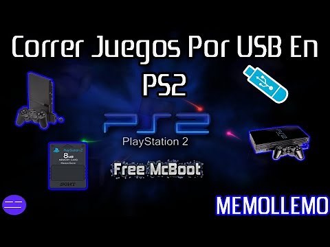 Cargar Juegos Por USB en PS2 | FreeMcBoot |