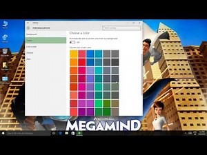 How to Personalize Colors in Windows 10 Tutorial | The Teacher