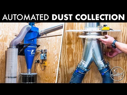 Installing An Automated Dust Collection System // How To - Woodworking